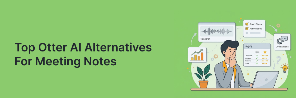 Top Otter AI Alternatives For Meeting Notes. Article by Launch Assist.